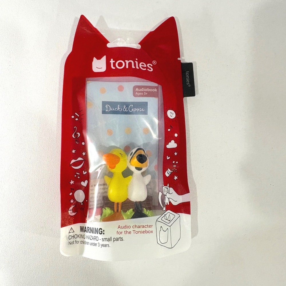 Tonies Duck & Goose Audio Character Figure for Toniebox Audiobook ages 3+
